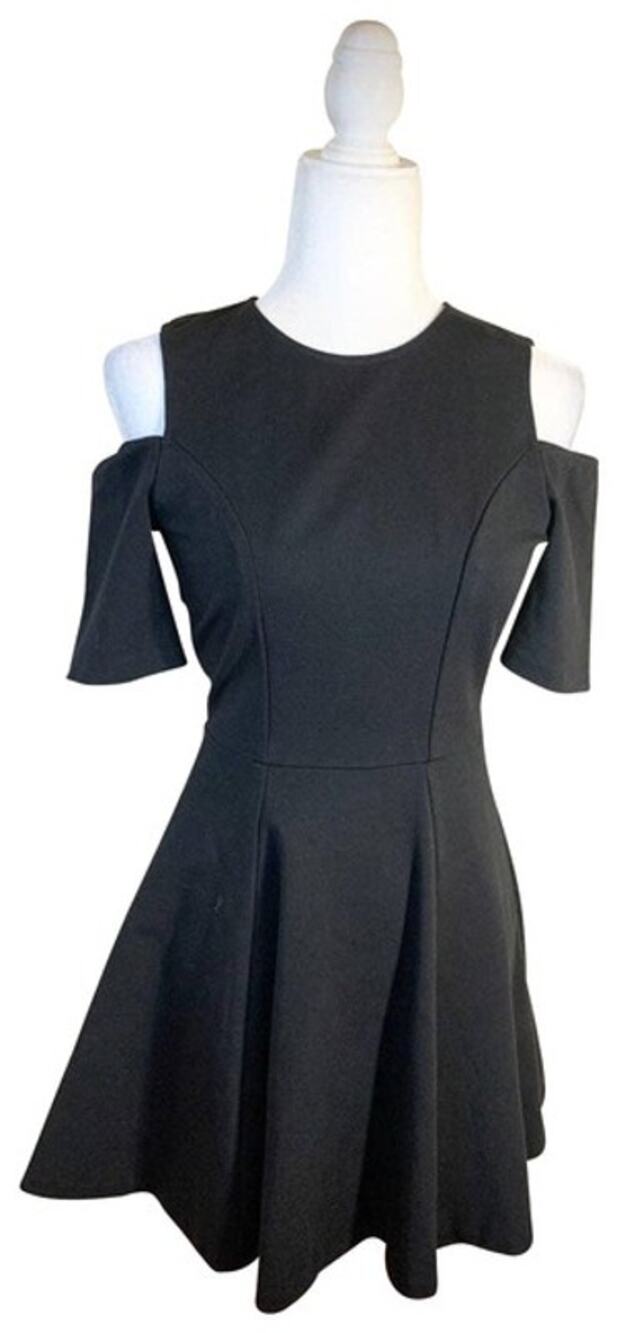 Bar III Womens Dress Size S Black Color Mini Dress